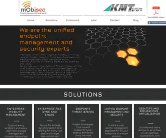 Mobisec.co.il(Mobisec Technologies ltd) Screenshot