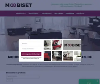 Mobiset.mx(Escritorios y Muebles de Oficina en Monterrey) Screenshot