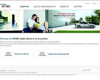 Mobisindia.com(HYUNDAI MOBIS) Screenshot