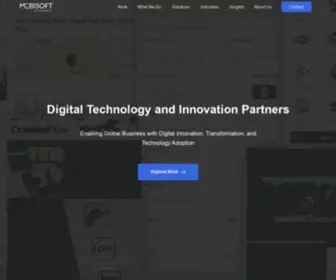 Mobisoftinfotech.com(Custom Software Development Services Company) Screenshot