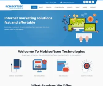 Mobisoftseo.com(IPhone Android Mobile App Development & Website Design Company In Mumbai) Screenshot