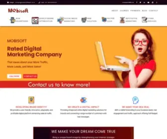 Mobisofttech.co.in(Digital Marketing Company in Mumbai) Screenshot
