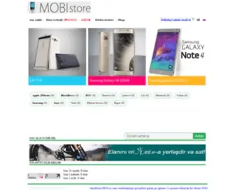 Mobistore.az(Website SITE is ready) Screenshot