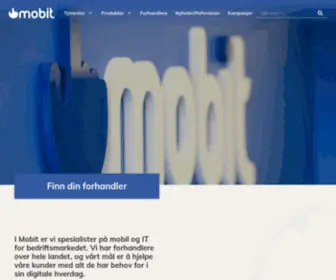 Mobit.no(Mobil og IT for bedrifter) Screenshot