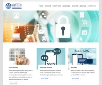Mobitechtechnologies.com(Leading Mobile Value Added Services in Kenya) Screenshot
