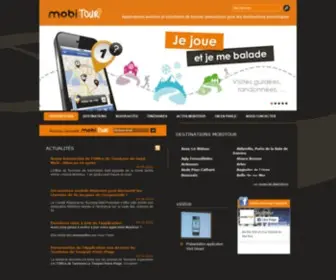 Mobitour.fr(Application web mobile pour Iphone et Smartphone) Screenshot