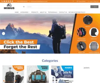 Mobiusindia.com(Camera Bags) Screenshot