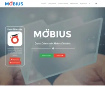 Mobiuslearning.com(Digital Solutions for Modern Education) Screenshot