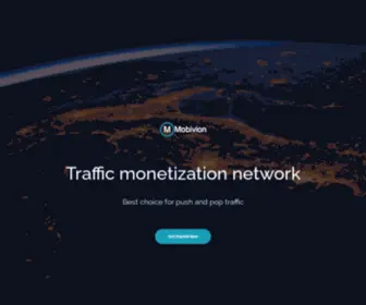 Mobivion.com(Advertising Network) Screenshot