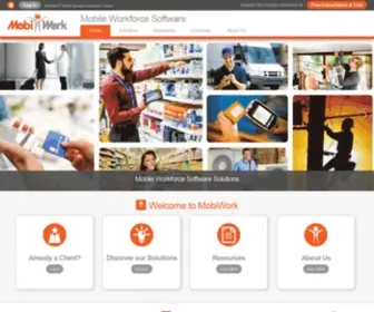 Mobiwork.com(Mobile Workforce Software) Screenshot