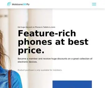 Mobizone365FLY.com(Mobizone 365 FLY) Screenshot