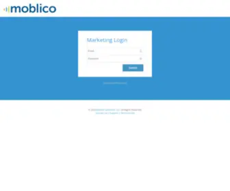 Moblico.net(Moblico marketing portal) Screenshot