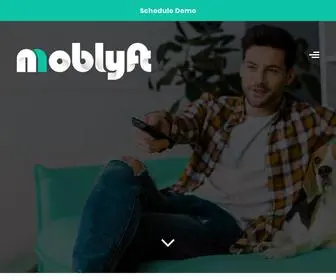 Moblyft.com(Connected TV Advertising Platform for Agencies and Businesses) Screenshot