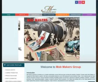 Mobmakers.com(MOB MAKERS GROUP) Screenshot