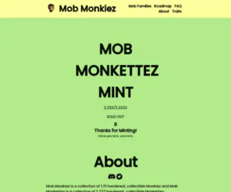Mobmonkiez.io(Mob Monkiez) Screenshot