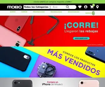 Mobo.com.mx(MOBO México MOBO) Screenshot