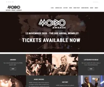 Mobo.com(MOBO Organisation) Screenshot