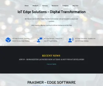 Mobodexter.com(IoT Edge Solutions) Screenshot