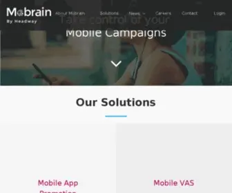 Mobra.in(Take control of your mobile campaigns) Screenshot