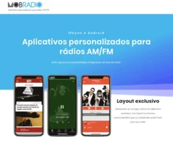 Mobradio.com.br(Aplicativos personalizados para rádios AM/FM) Screenshot