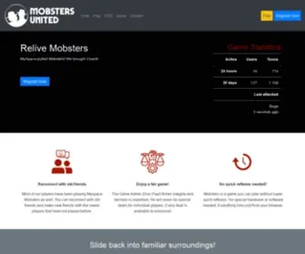 Mobsters-United.com(Mobsters United) Screenshot