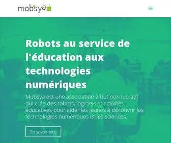 Mobsya.org(Thymio) Screenshot