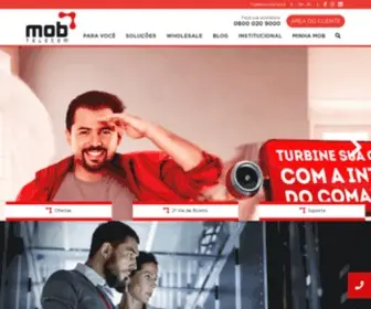 Mobtelecom.com.br(Mob Telecom Home) Screenshot