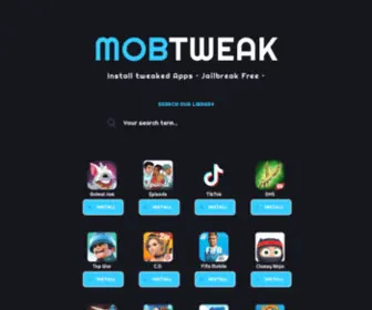 Mobtweak.com(Technology Blog) Screenshot
