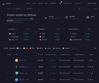 Mobula.fi(The decentralized data aggregator) Screenshot