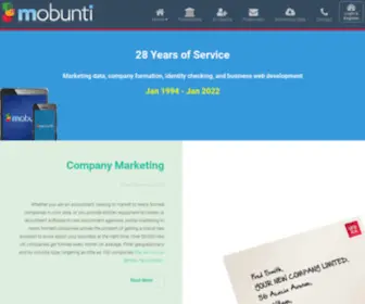 Mobunti.co.uk(Mobunti CMS) Screenshot