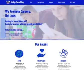 Moby-Consulting.com(Welcome) Screenshot