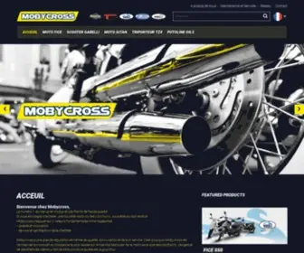 Mobycross.com(Les motos a vendre Casablanca Maroc) Screenshot