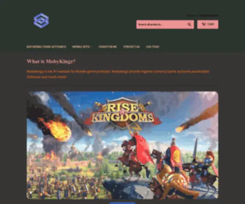 Mobykingz.com(MobyKingz) Screenshot