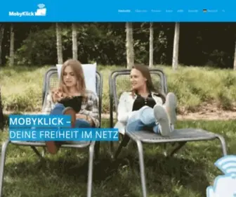 Mobyklick.de(Deine Freiheit im Netz) Screenshot