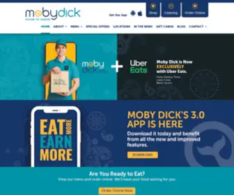 Mobyskabob.com(Moby Dick House of Kabob serves authentic Persian and Mediterranean inspired food in Maryland) Screenshot