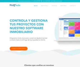 Mobysuite.com(Crm inmobiliario) Screenshot