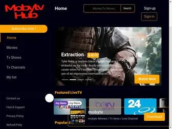 Mobytvhub.com(Free Movies) Screenshot