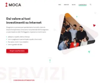 Mocainteractive.com(Agenzia di Web Marketing Treviso) Screenshot