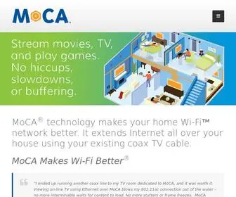 Mocainyourhouse.com(MoCA in your House) Screenshot