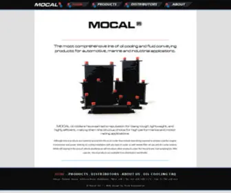 Mocal.co.uk(Mocal branded and manufactured products and information) Screenshot
