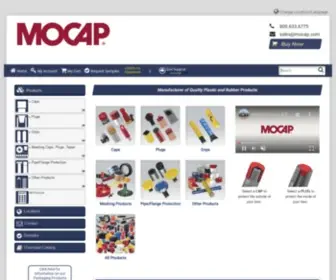 Mocap.com(Manufacturer of Quality Plastic Caps) Screenshot