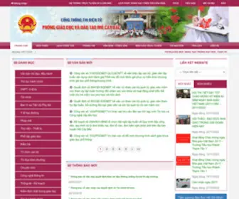 Mocaybac.edu.vn(Phòng) Screenshot