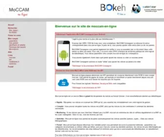 Moccam-EN-Ligne.fr(Moccam EN Ligne) Screenshot
