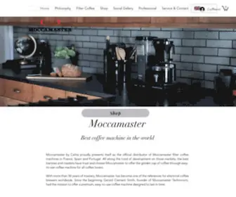 Moccamasterbycalita.com(Premium filter coffee machines) Screenshot