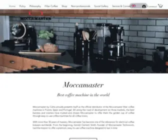 Moccamasterbycalitapro.com(Premium filter coffee machines) Screenshot
