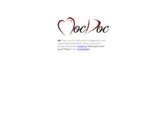 MoCDoc.in(Leading Healthcare software company) Screenshot