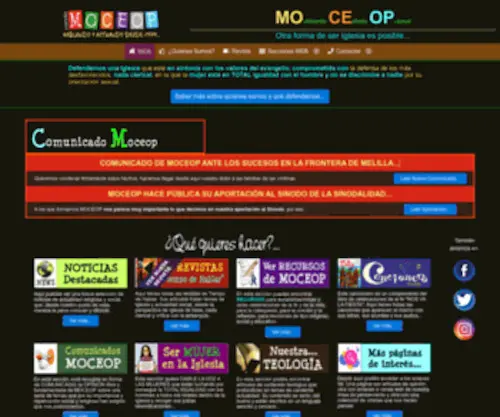 Moceop.net(MOCEOP) Screenshot