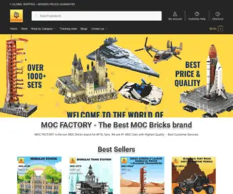 MocFactory.com(The Best of MOC Blocks Sets & Parts. Highest Quality) Screenshot