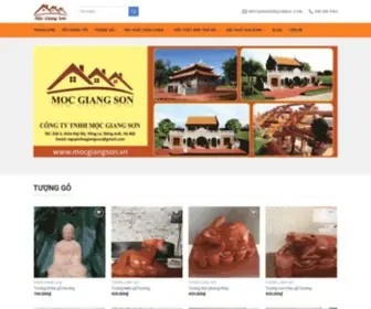 MocGiangson.vn(Công ty TNHH Mộc Giang Sơn lấy uy tín làm đầu) Screenshot