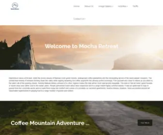 Mocharetreat.com(Mocha Retreat) Screenshot